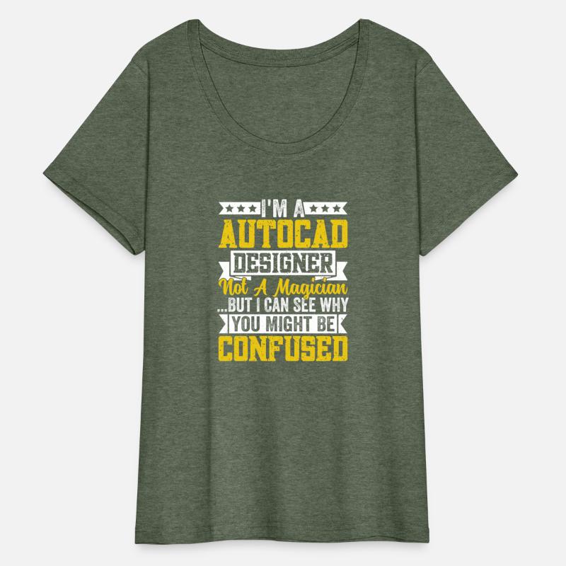 Funny AutoCAD Designer Shirt – Not a Magician