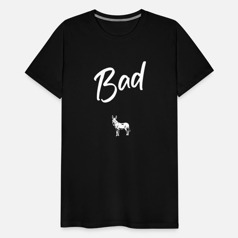 Funny Bad Ass Donkey Shirt Design