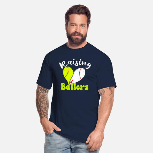 Funny Baseball For Women Raising Ballers