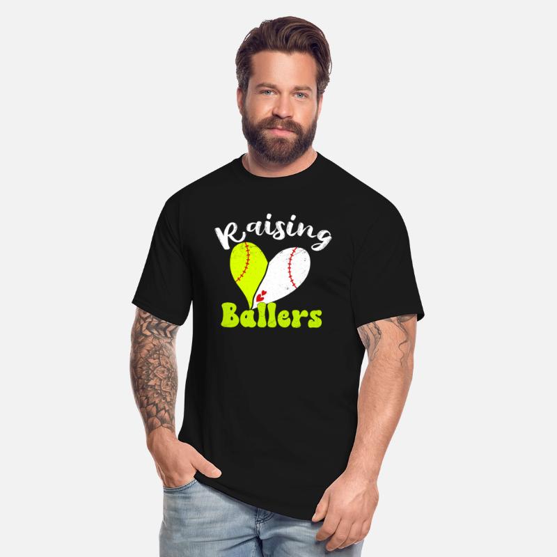 Funny Baseball For Women Raising Ballers