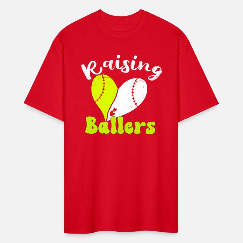 Funny Baseball For Women Raising Ballers