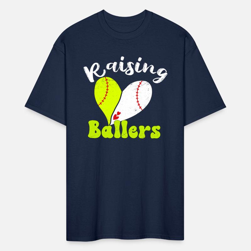 Funny Baseball For Women Raising Ballers