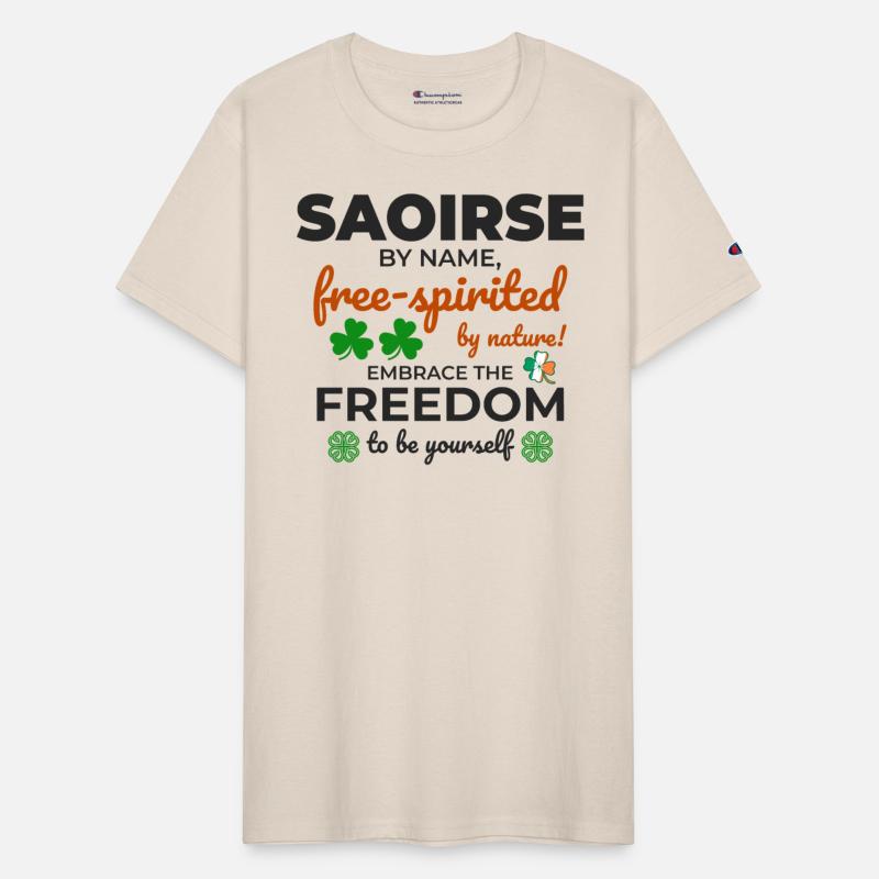 Funny Irish Girl Name: Saoirse - Free-Spirited