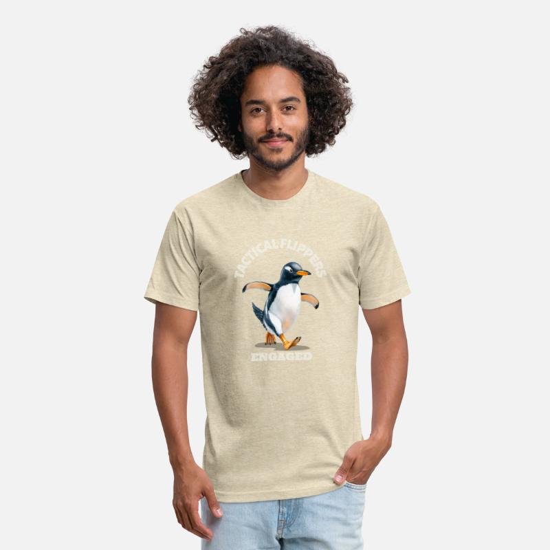 Funny Penguin T-Shirt for Animal & Army Humor Fans