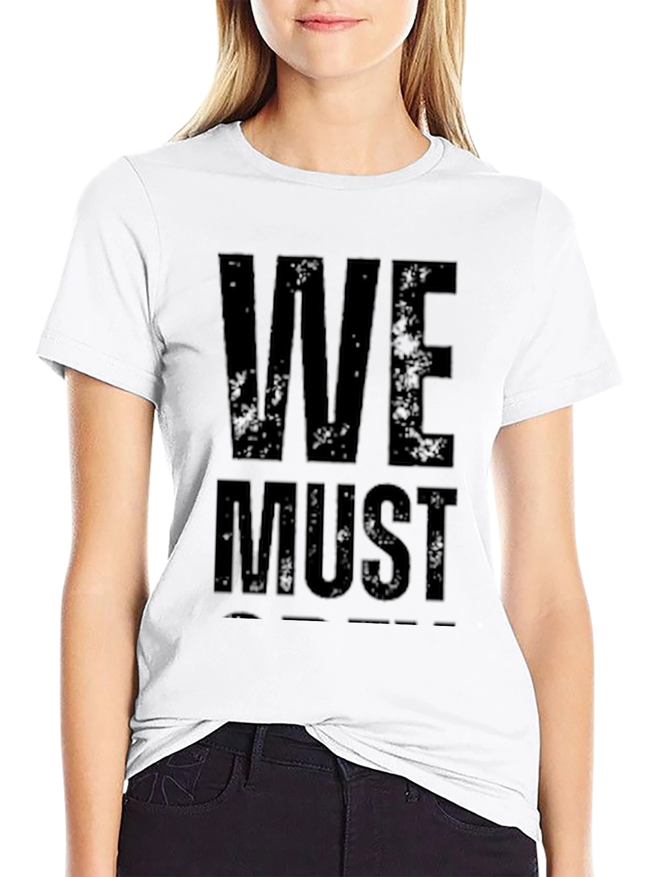 We Must Protect T-Shirt - Black Graphic Tee