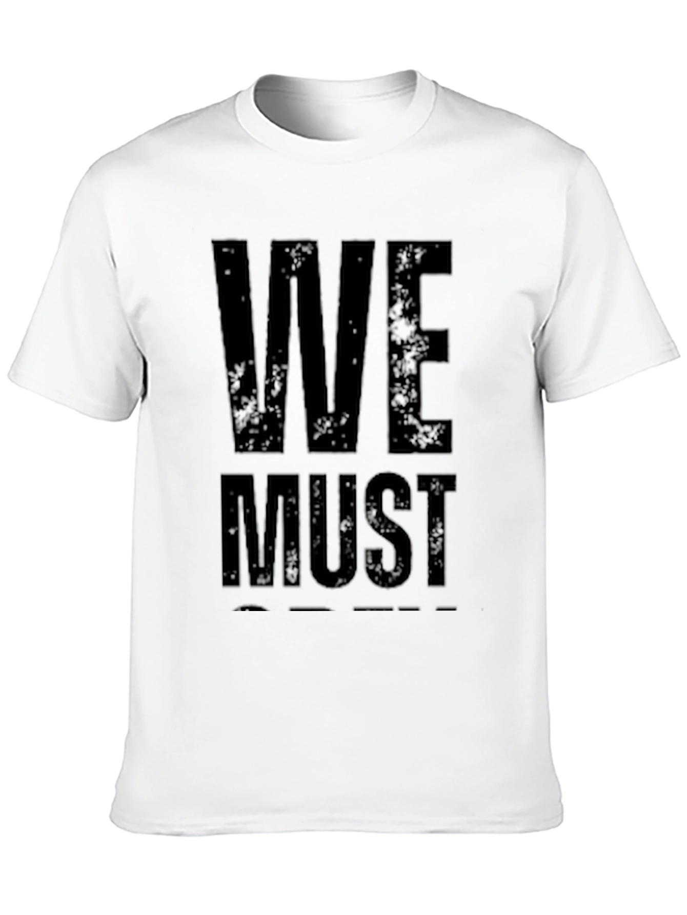 We Must Protect T-Shirt - Black Graphic Tee
