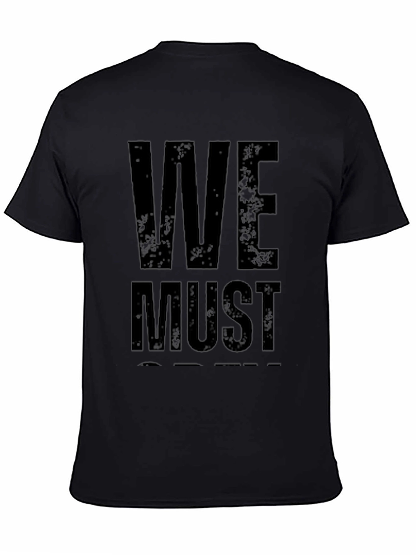 We Must Protect T-Shirt - Black Graphic Tee