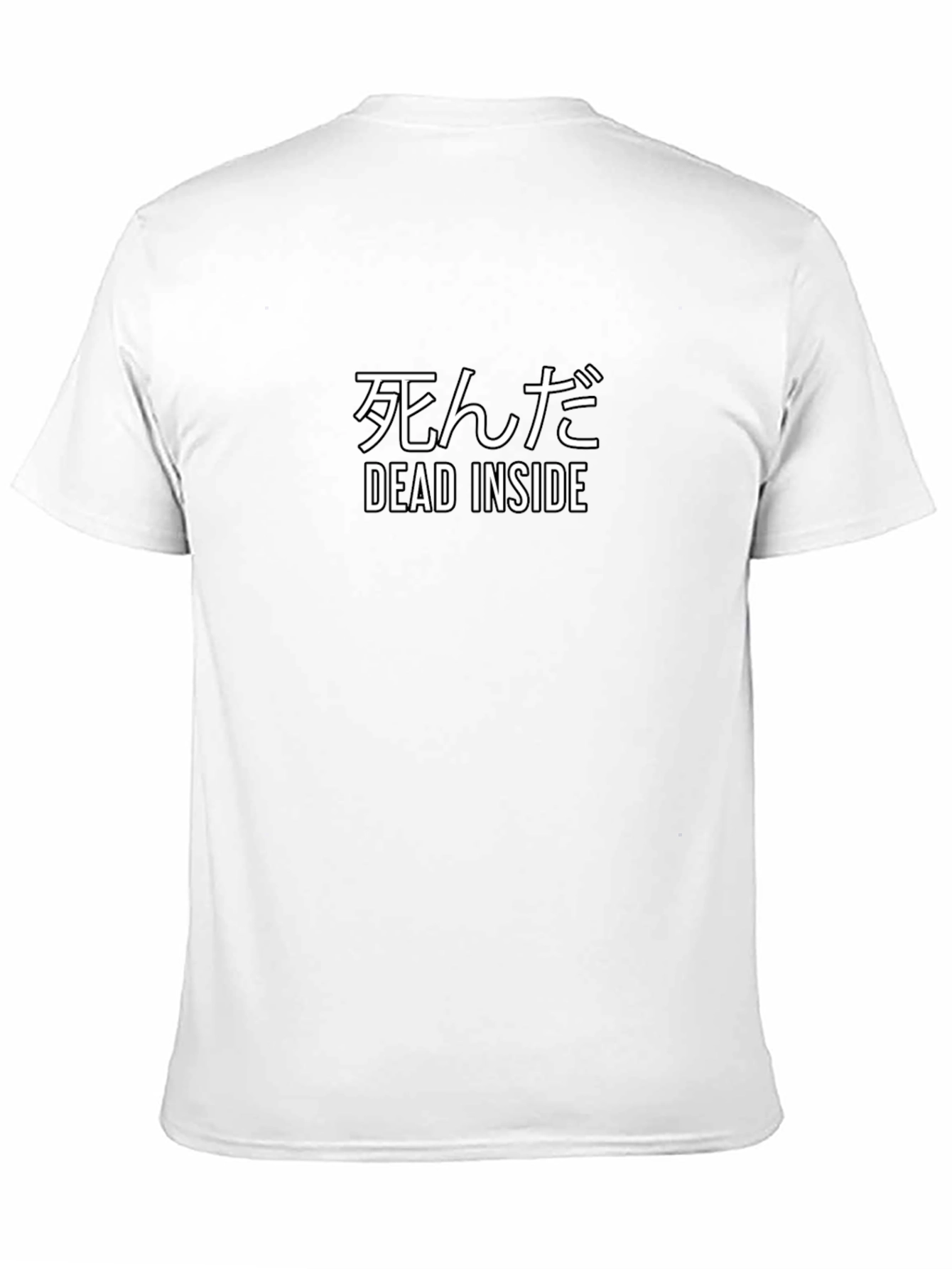 Dead Inside T-Shirt - Japanese Text Graphic