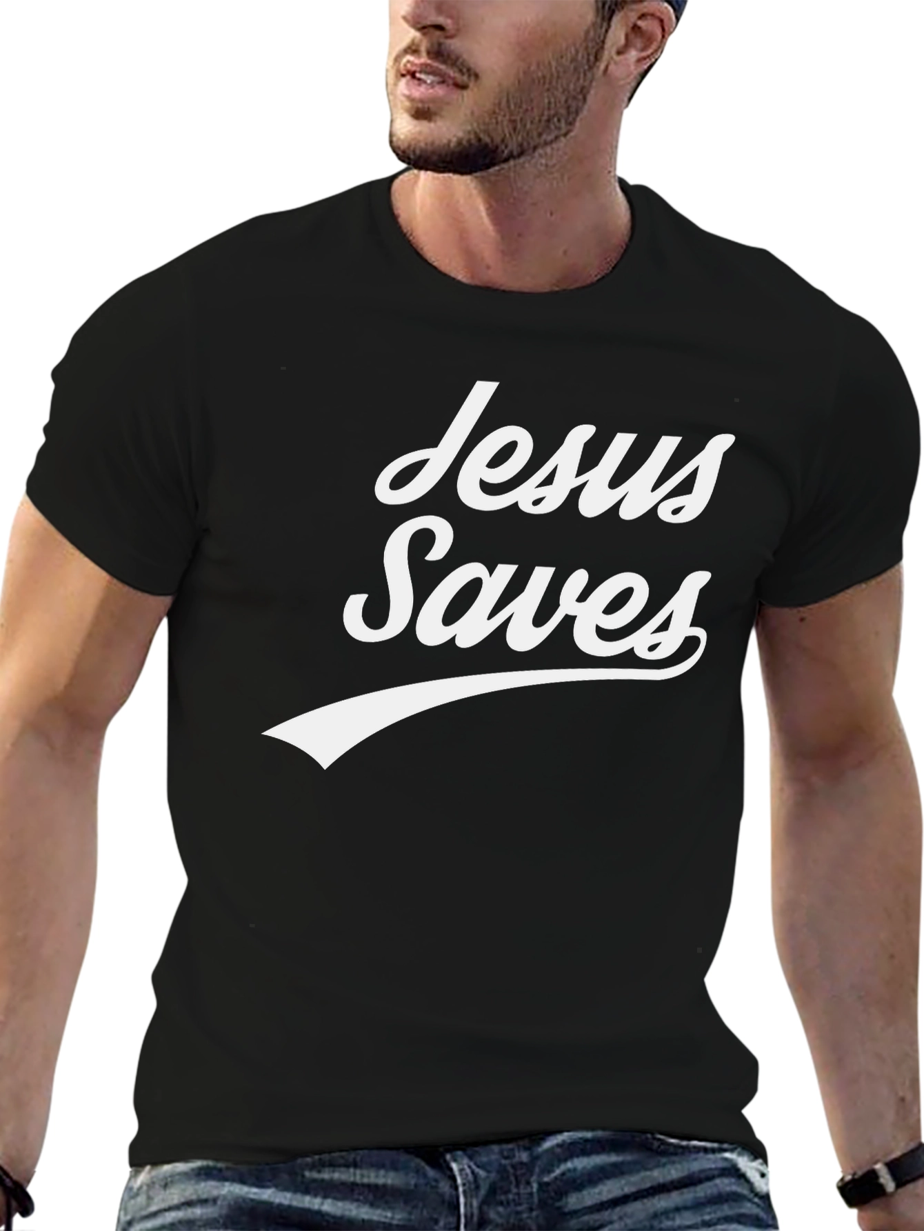 Jesus Saves T-Shirt - Christian Apparel