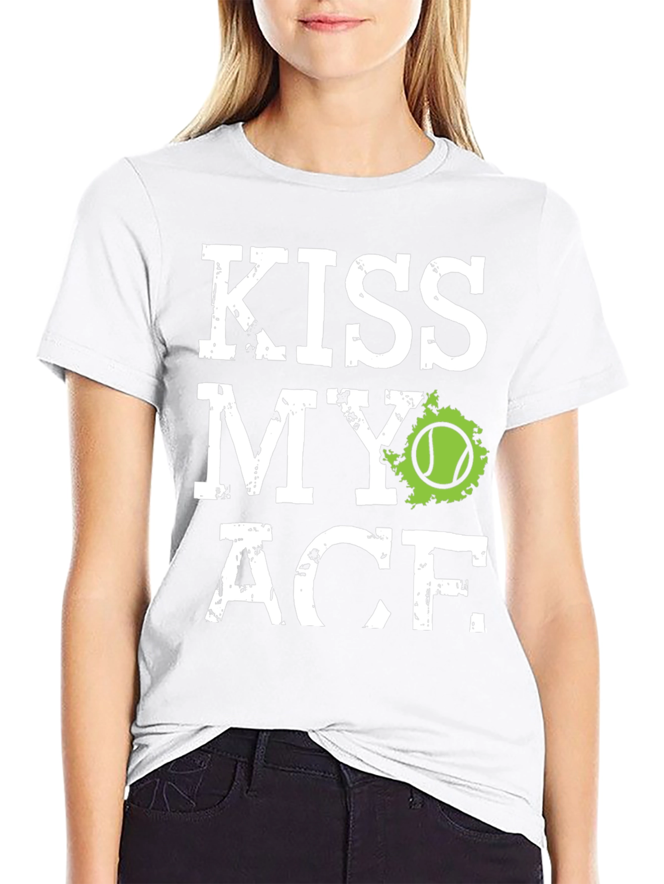 Kiss My Ace T-Shirt - Tennis Graphic Tee