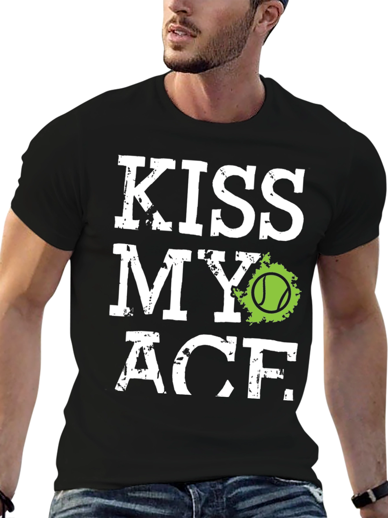 Kiss My Ace T-Shirt - Tennis Graphic Tee