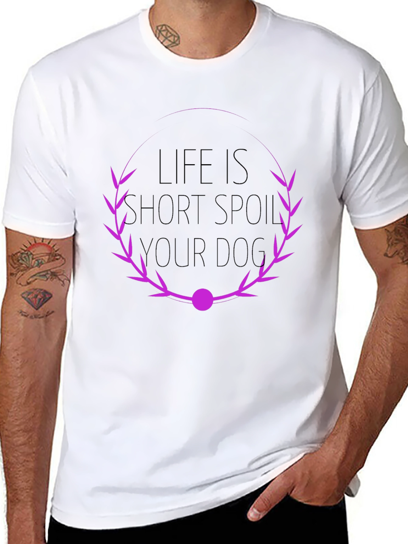 Life is Short Spoil Your Dog T-Shirt