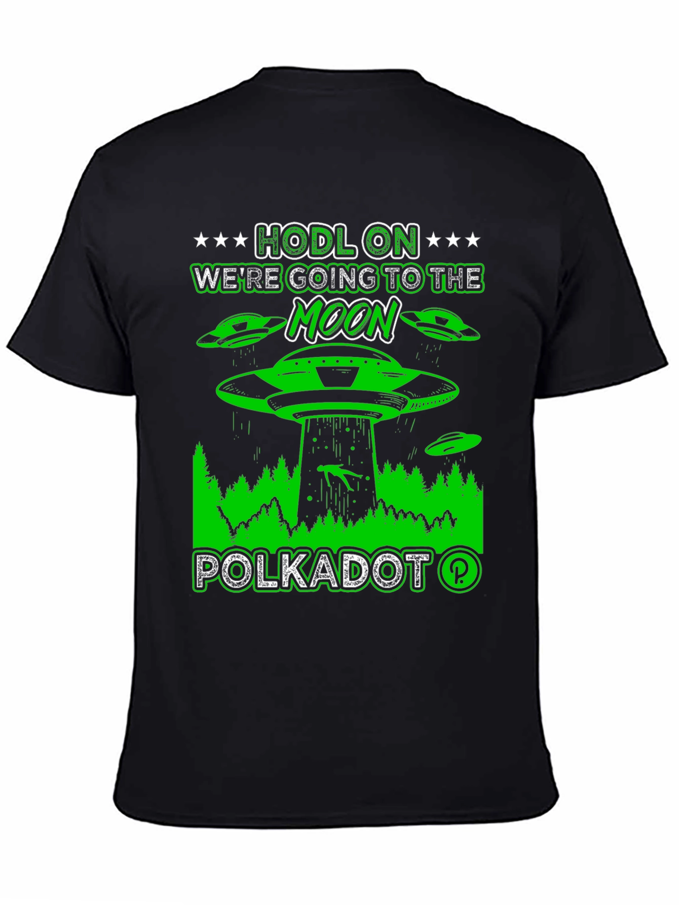 Polkadot HODL On To The Moon T-Shirt
