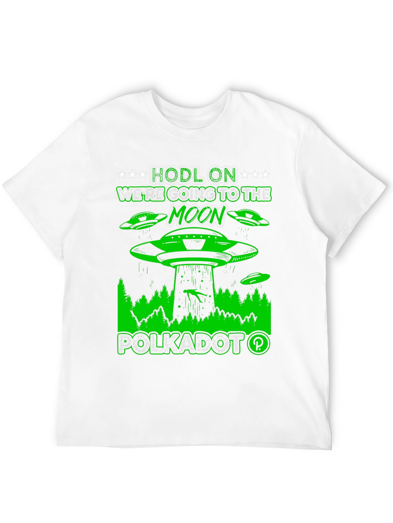 Polkadot HODL On To The Moon T-Shirt