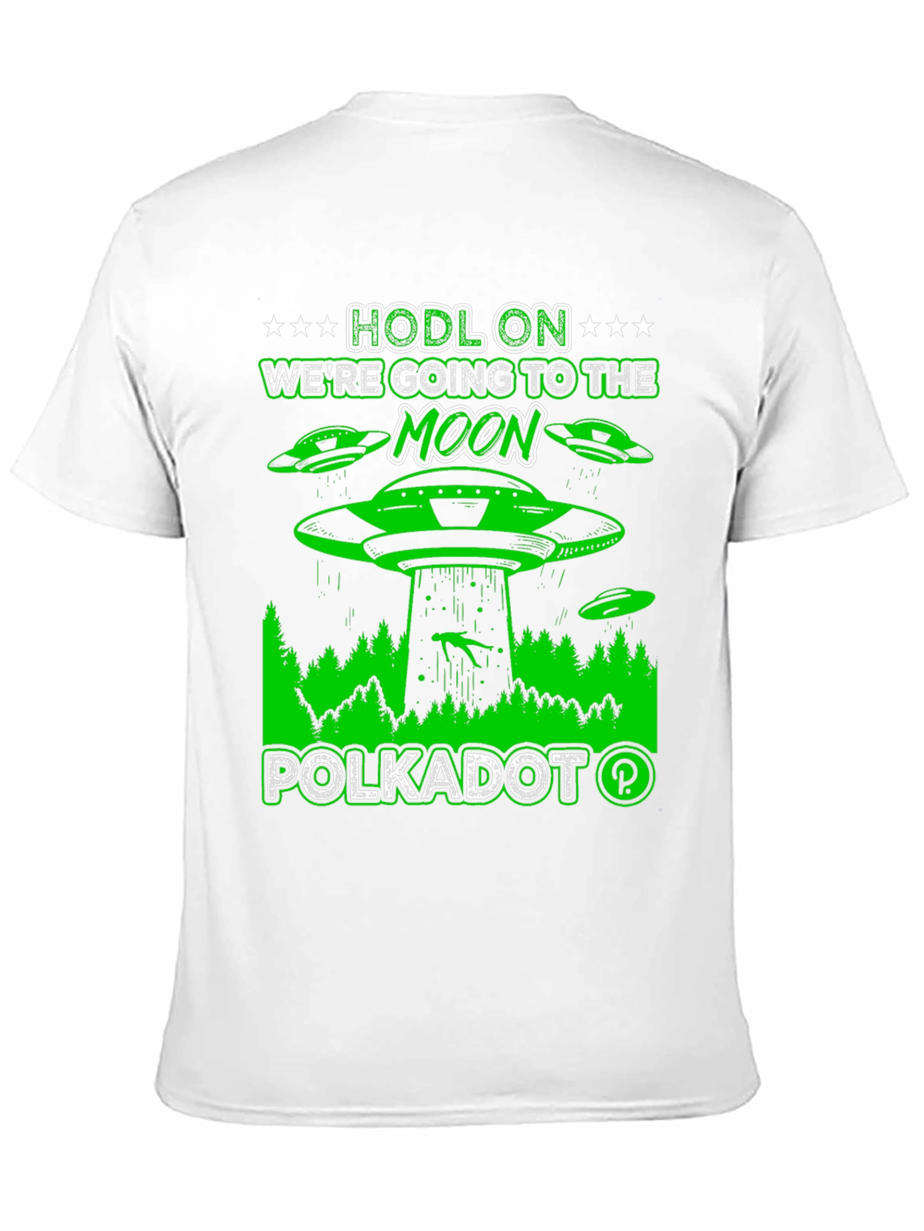 Polkadot HODL On To The Moon T-Shirt