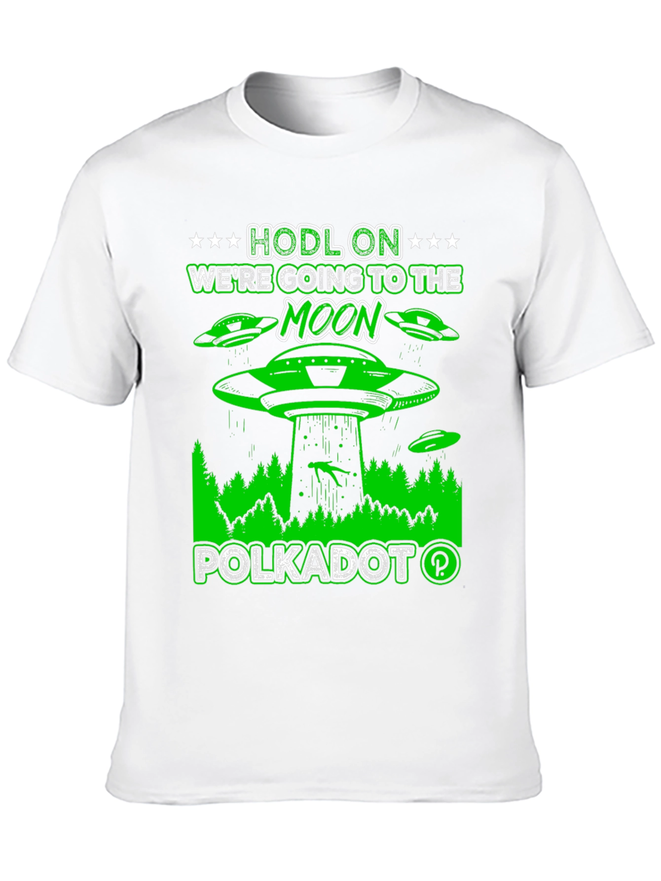 Polkadot HODL On To The Moon T-Shirt
