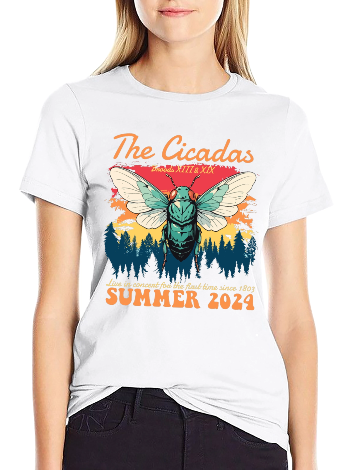 Cicada Brood Concert T-Shirt - Summer 2024