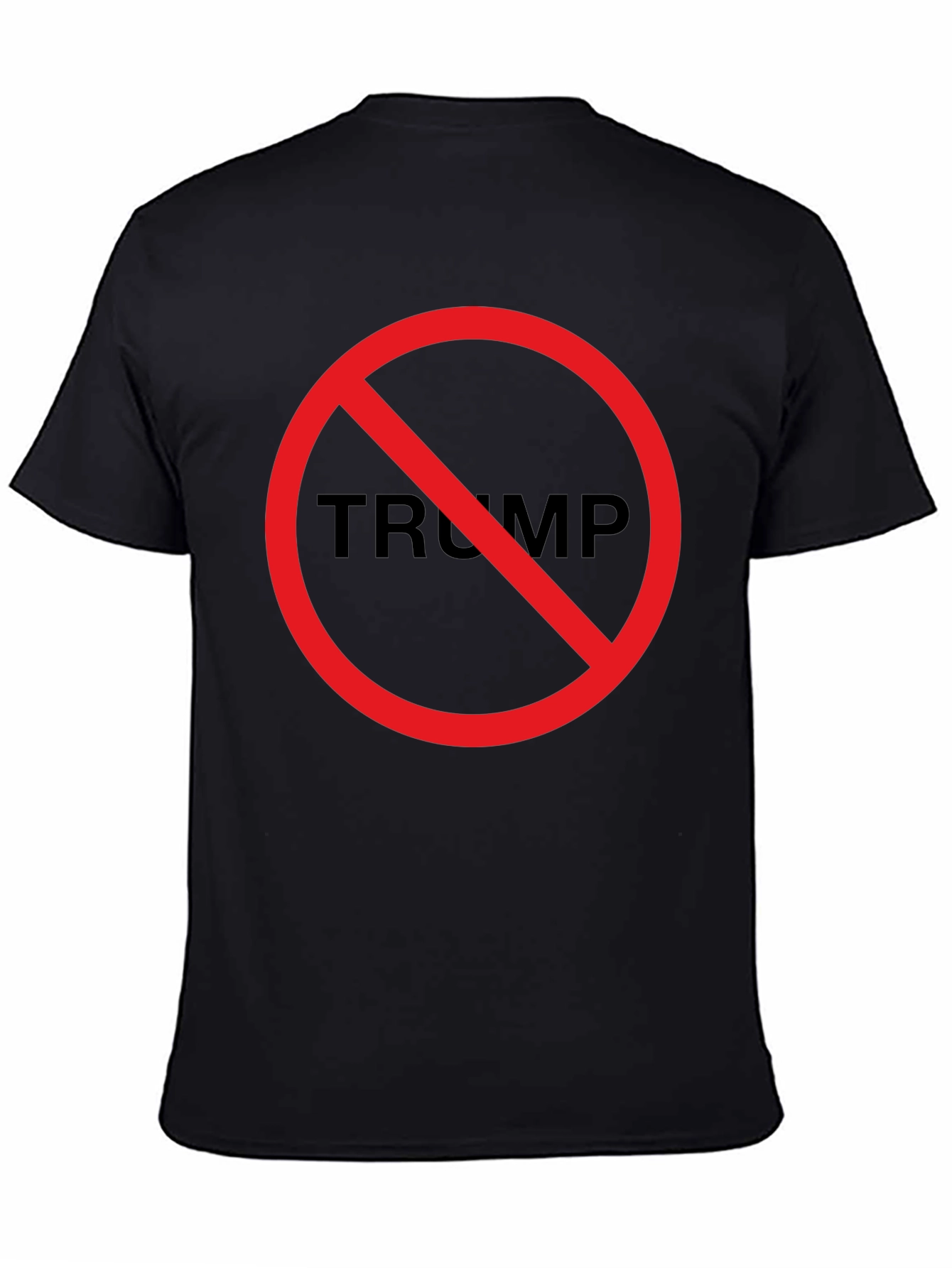 No Trump Black T-Shirt - Political Statement Tee