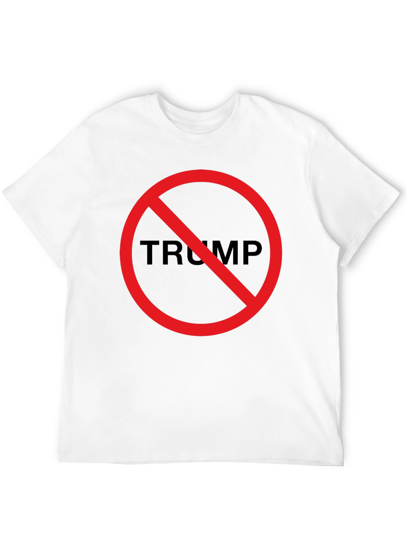 No Trump Black T-Shirt - Political Statement Tee