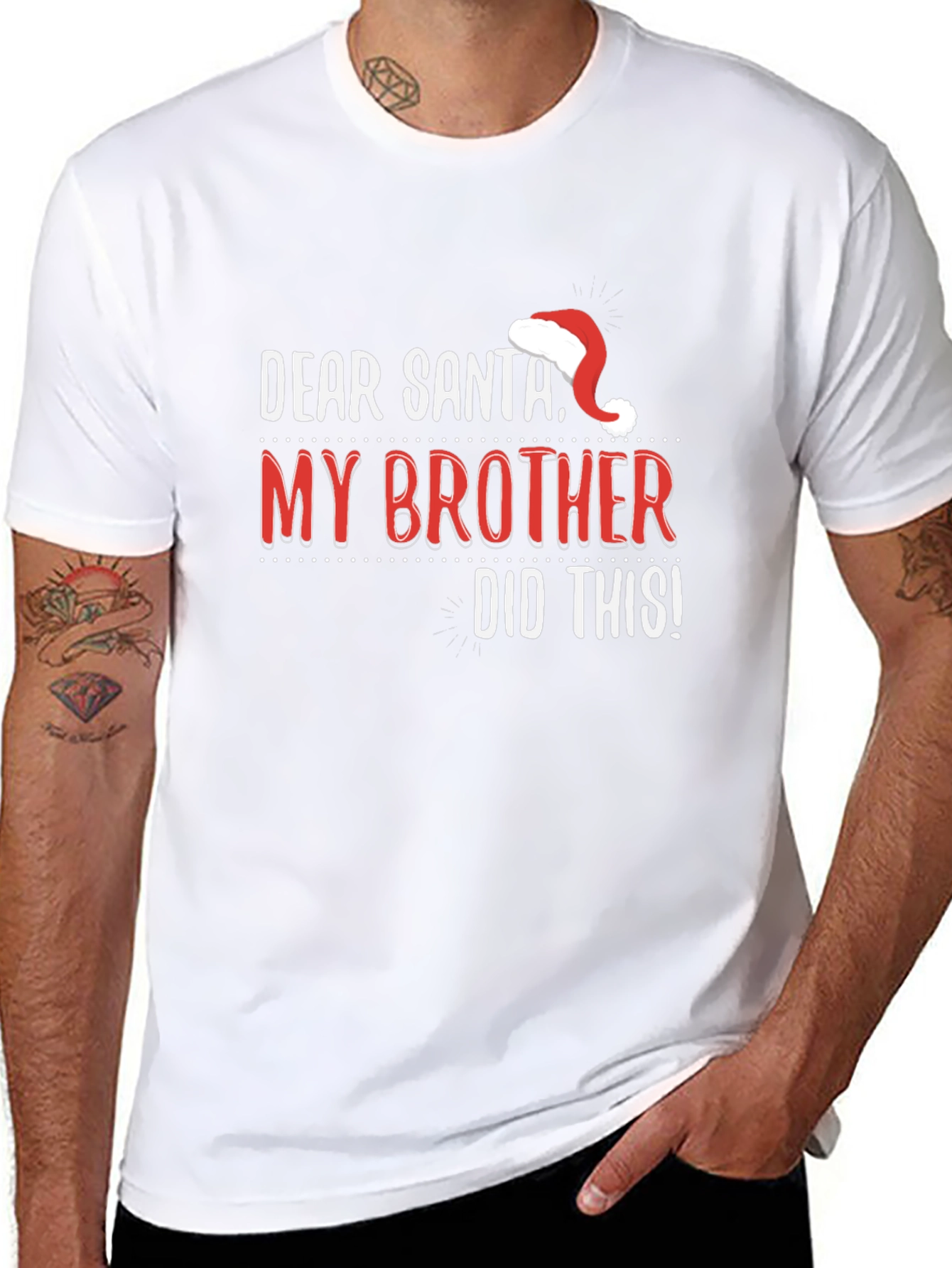 Dear Santa My Brother Did This T-Shirt