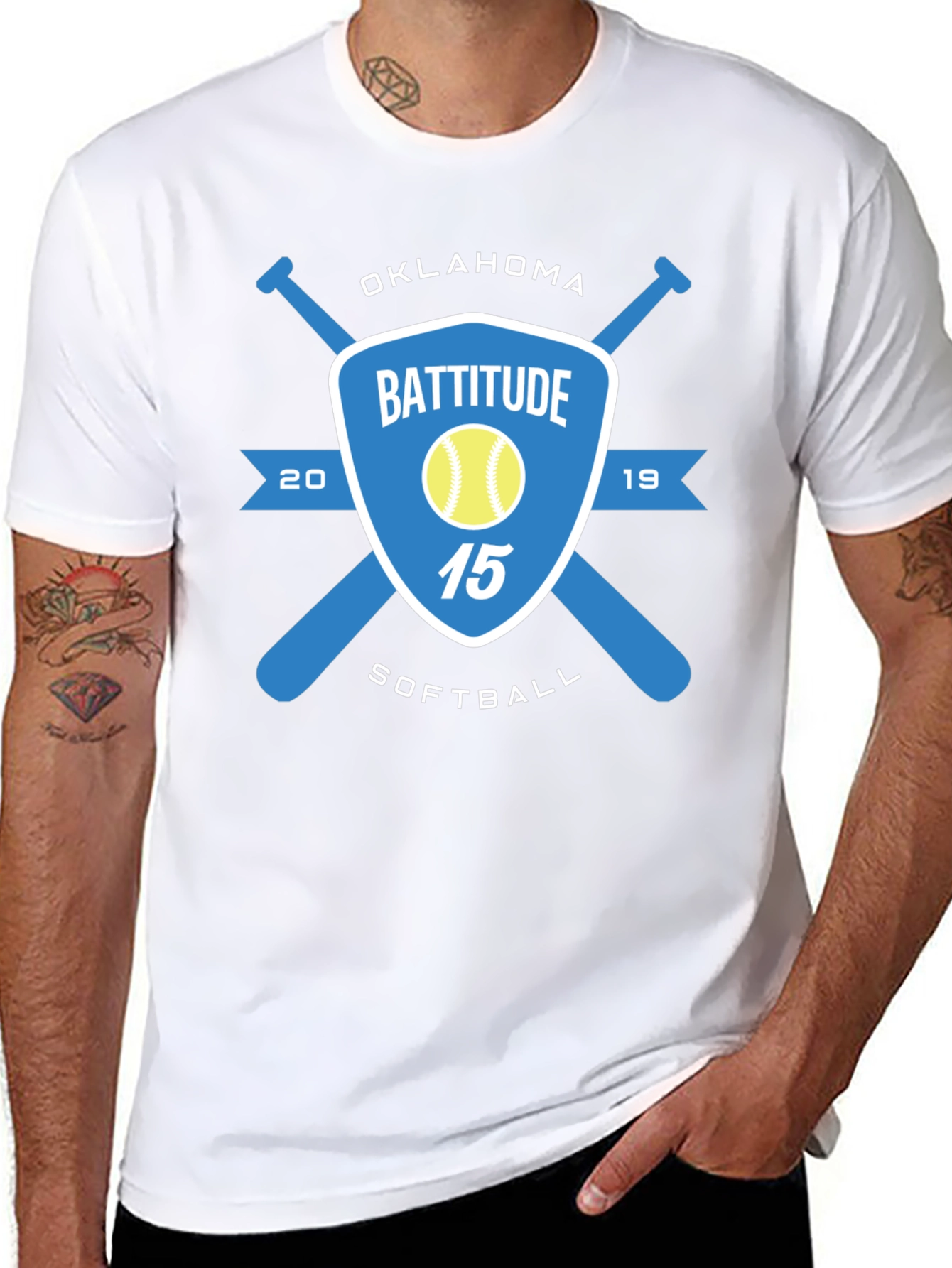 Oklahoma Battitude Softball T-Shirt