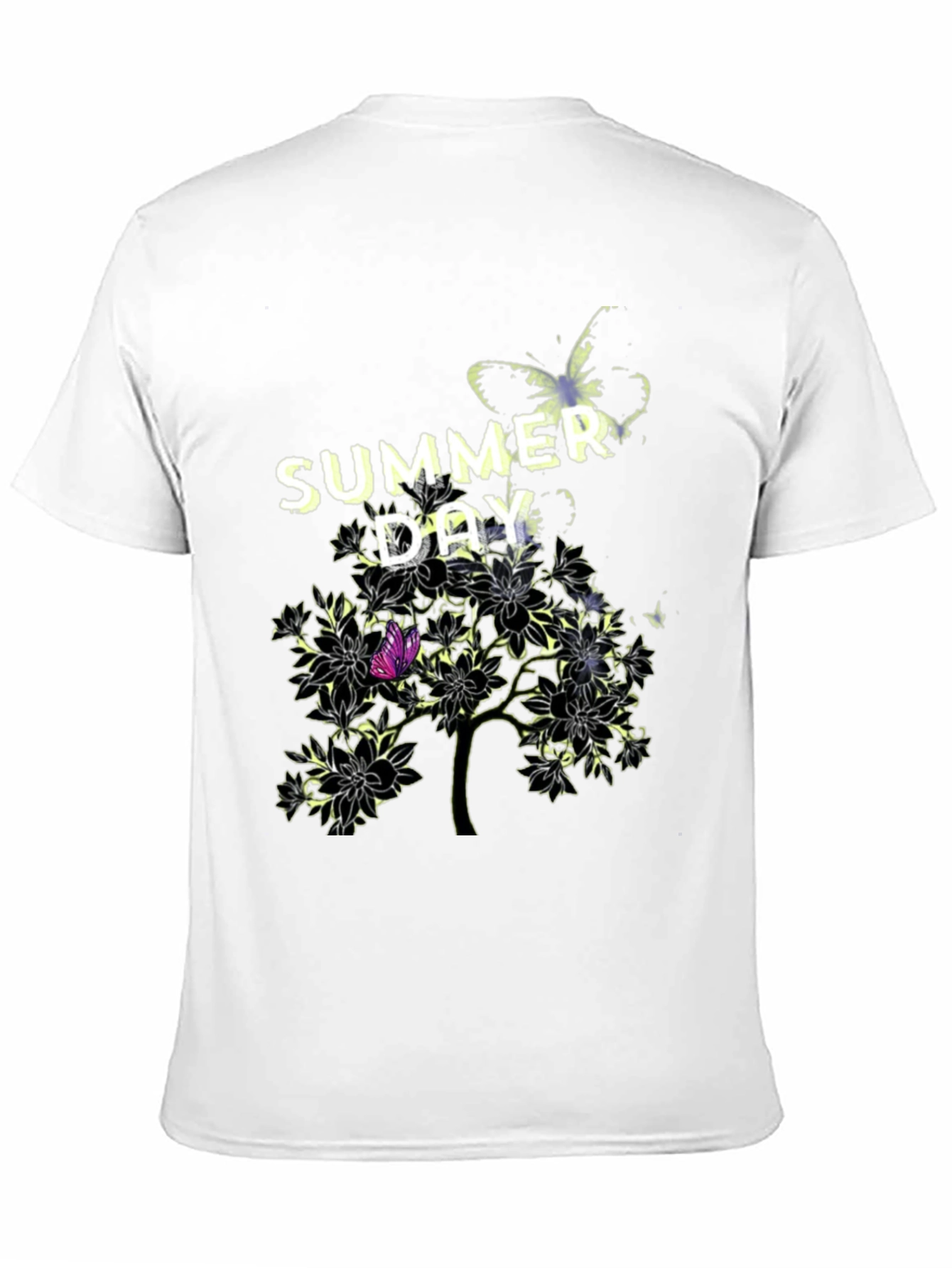 Summer Day Graphic Tee - Black