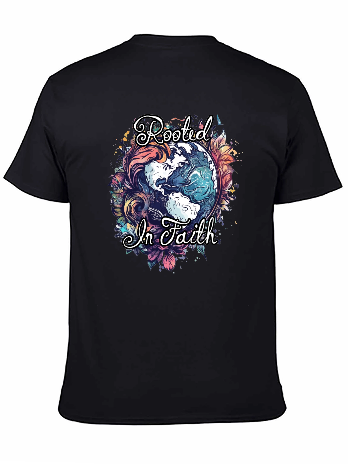 Rooted in Faith Graphic T-Shirt