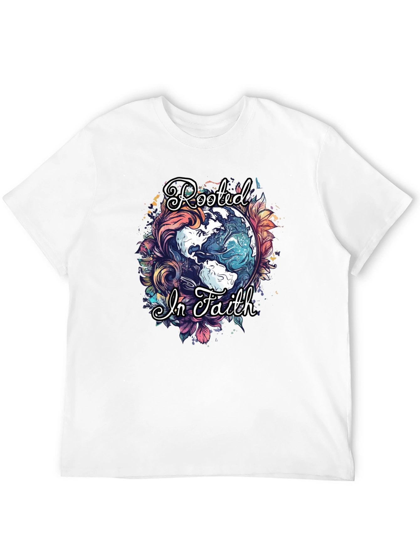Rooted in Faith Graphic T-Shirt