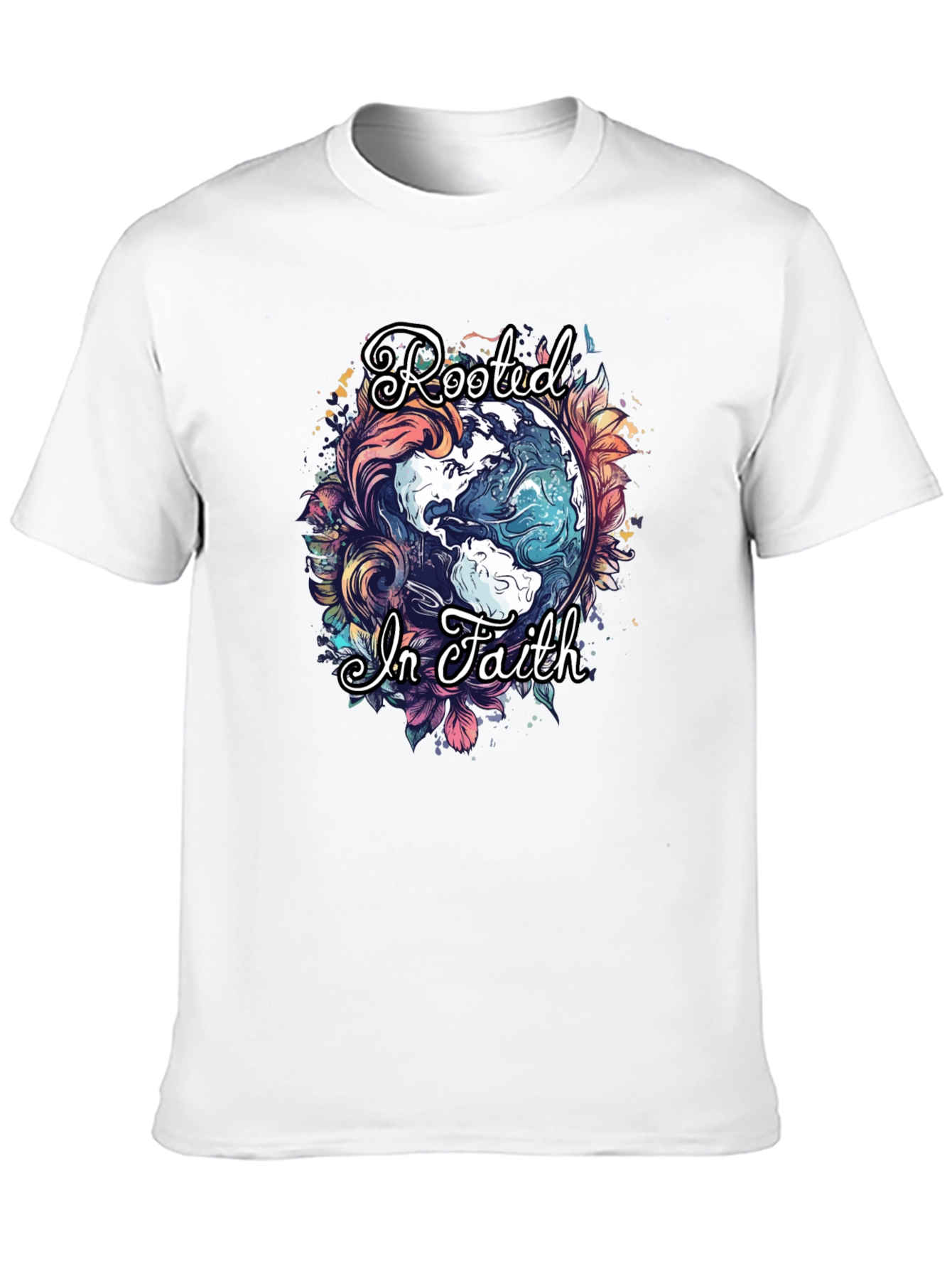 Rooted in Faith Graphic T-Shirt