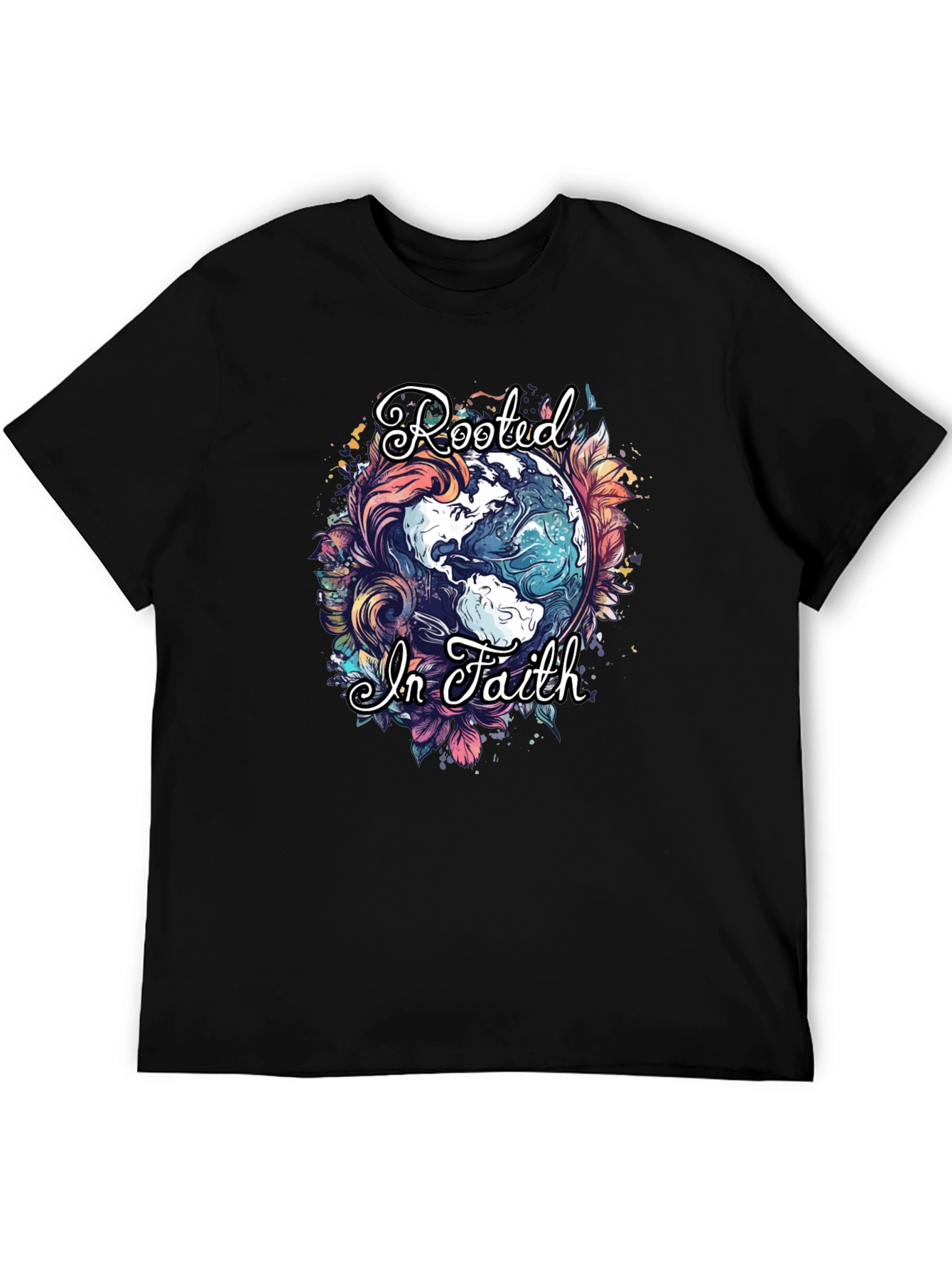 Rooted in Faith Graphic T-Shirt