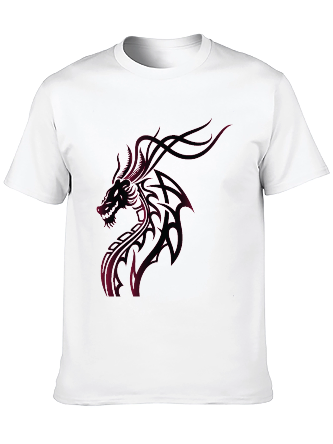 Dragon Graphic Print Mens T-Shirt