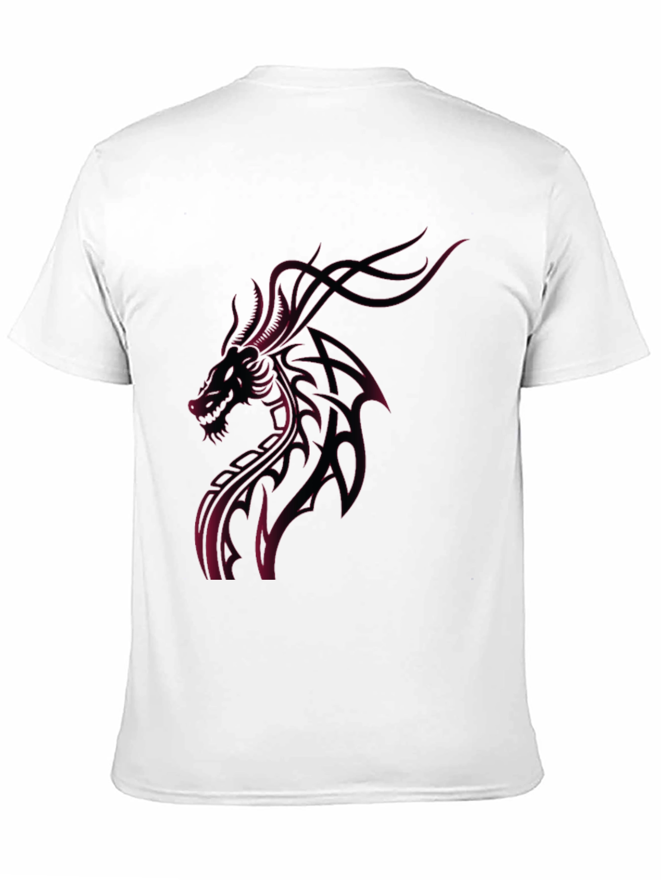 Dragon Graphic Print Mens T-Shirt