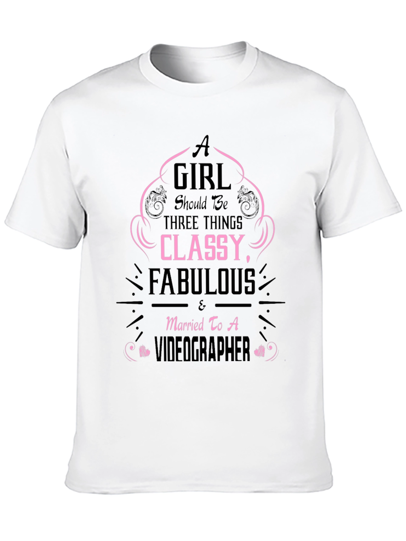 Classy Fabulous Videographer T-Shirt