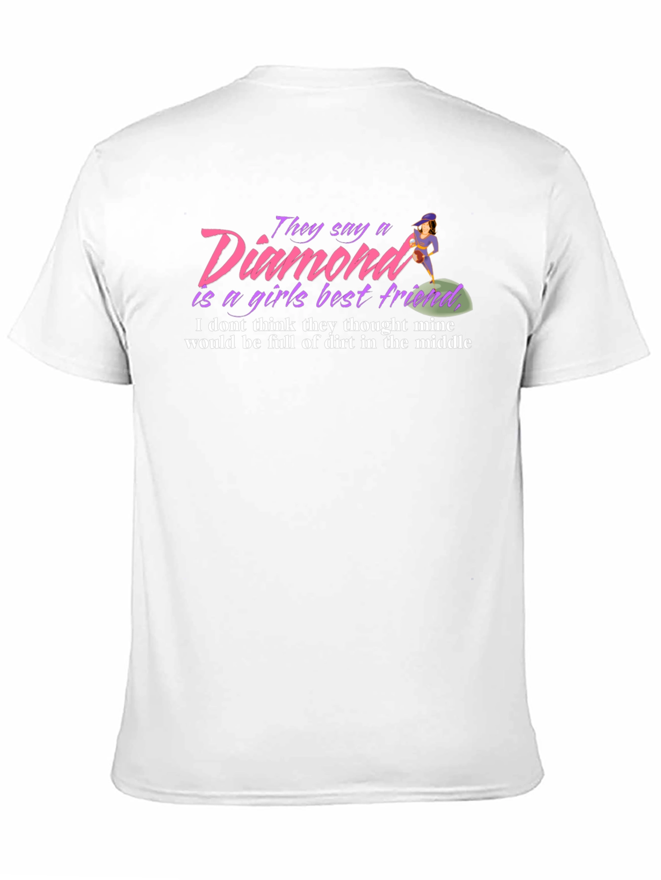 Diamond Dirt Black T-Shirt: A Girls Best Friend?