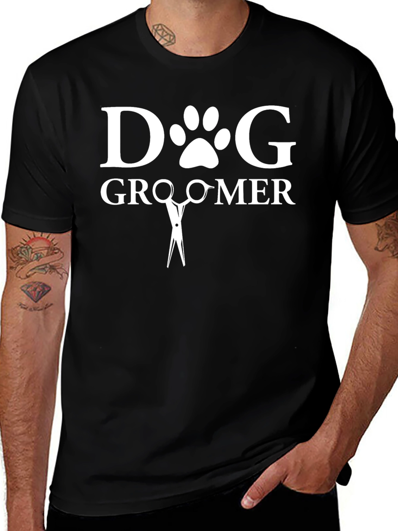 Dog Groomer T-Shirt - Stylish Pet Care Apparel