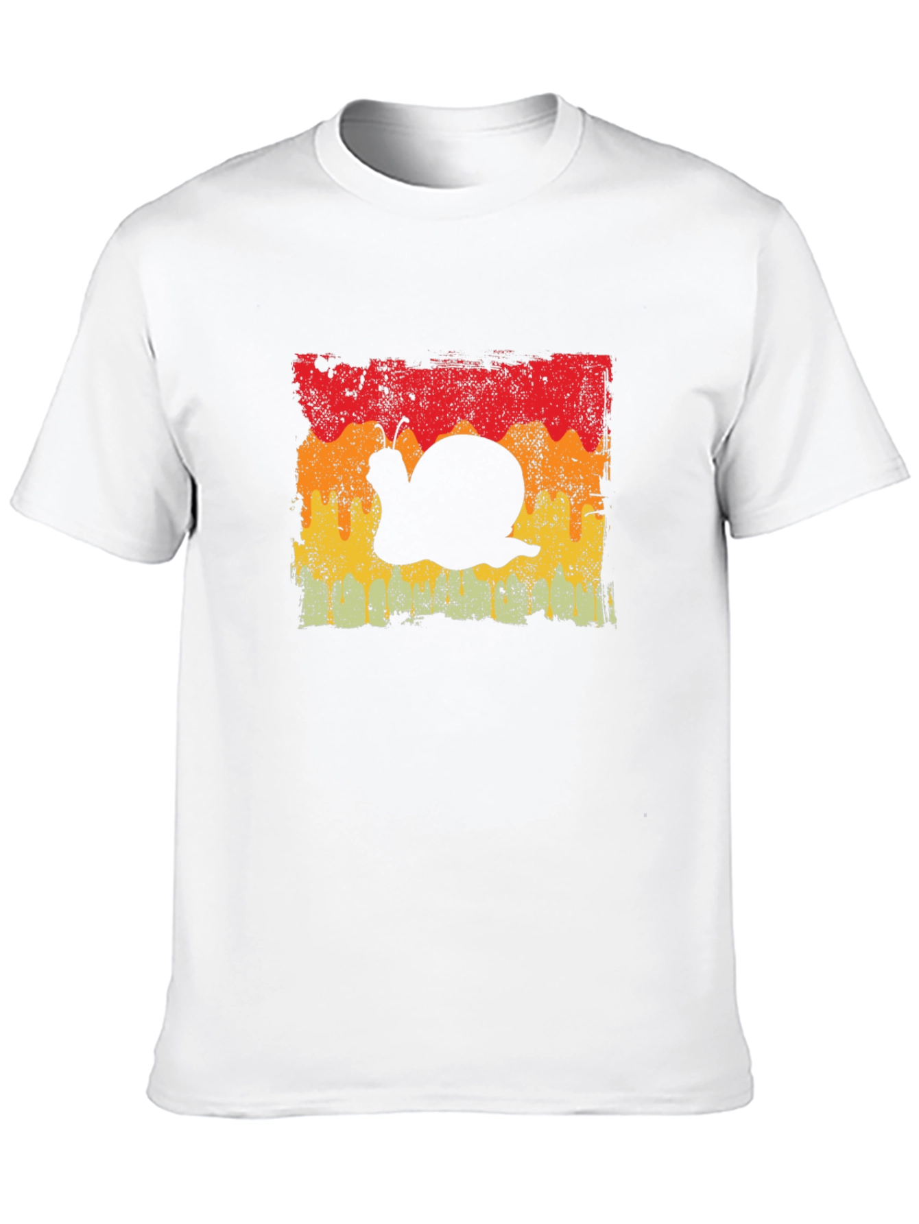 Retro Snail Graphic T-Shirt - Unisex Black Tee