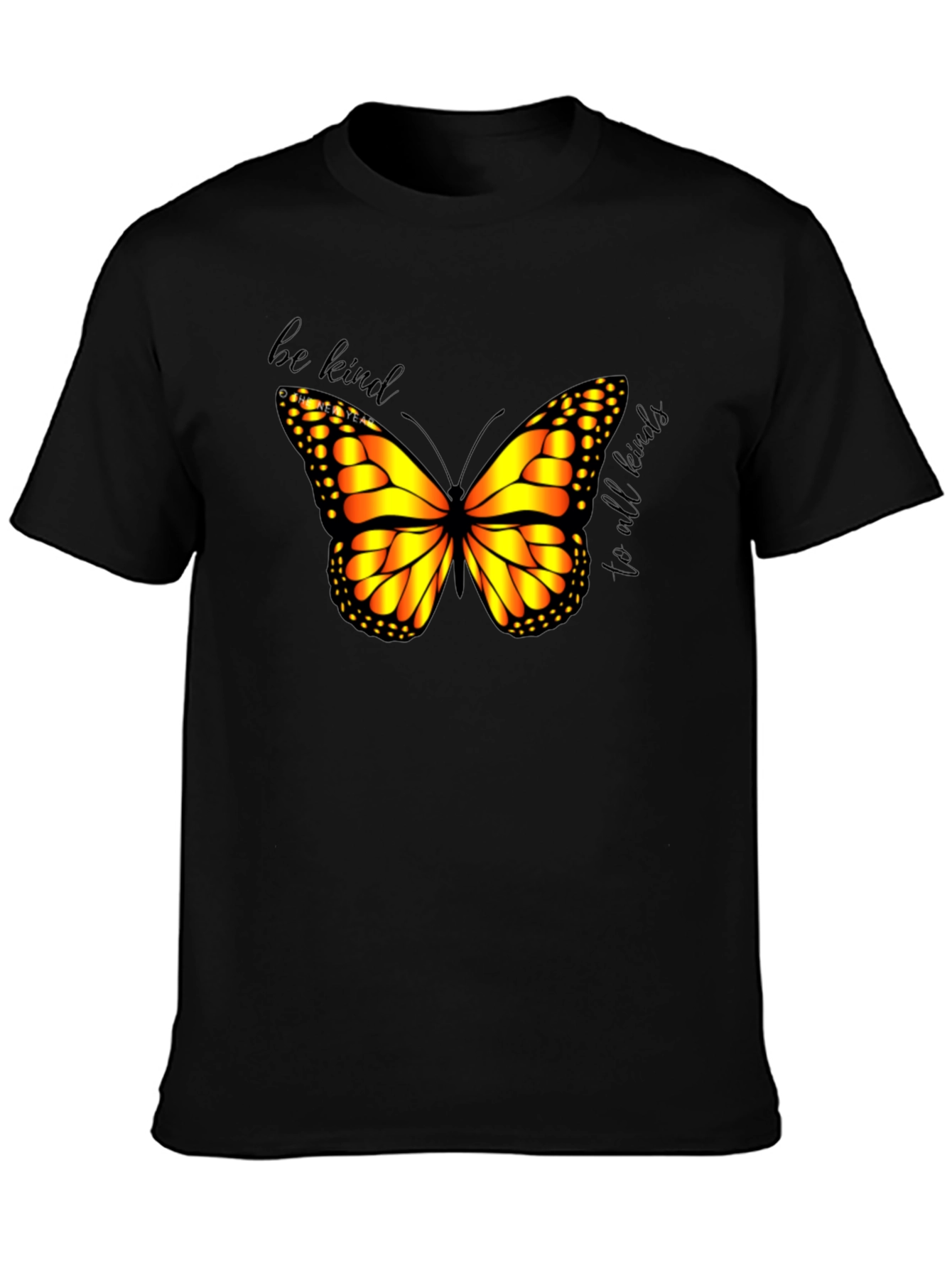 Be Kind Butterfly Graphic T-Shirt