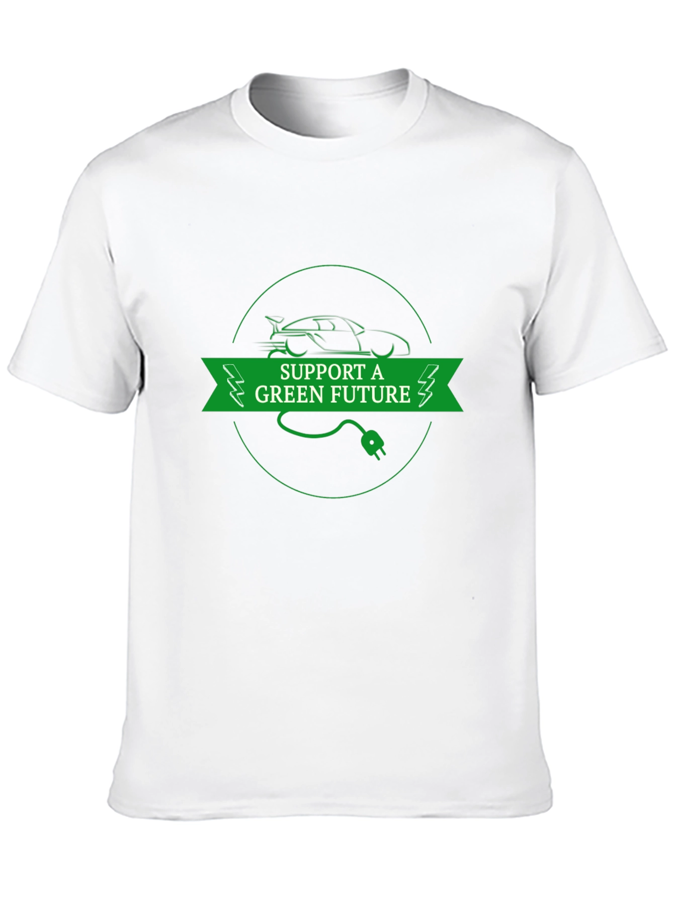 Support a Green Future Electric Car T-Shirt