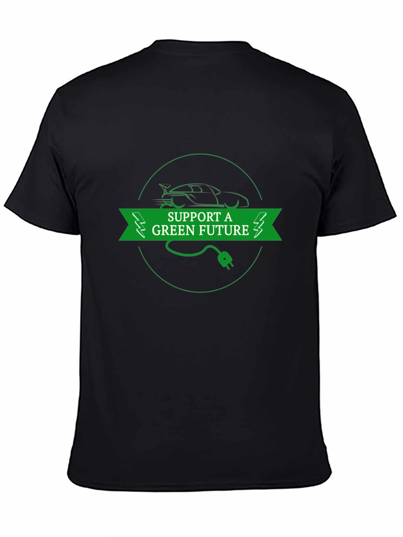 Support a Green Future Electric Car T-Shirt