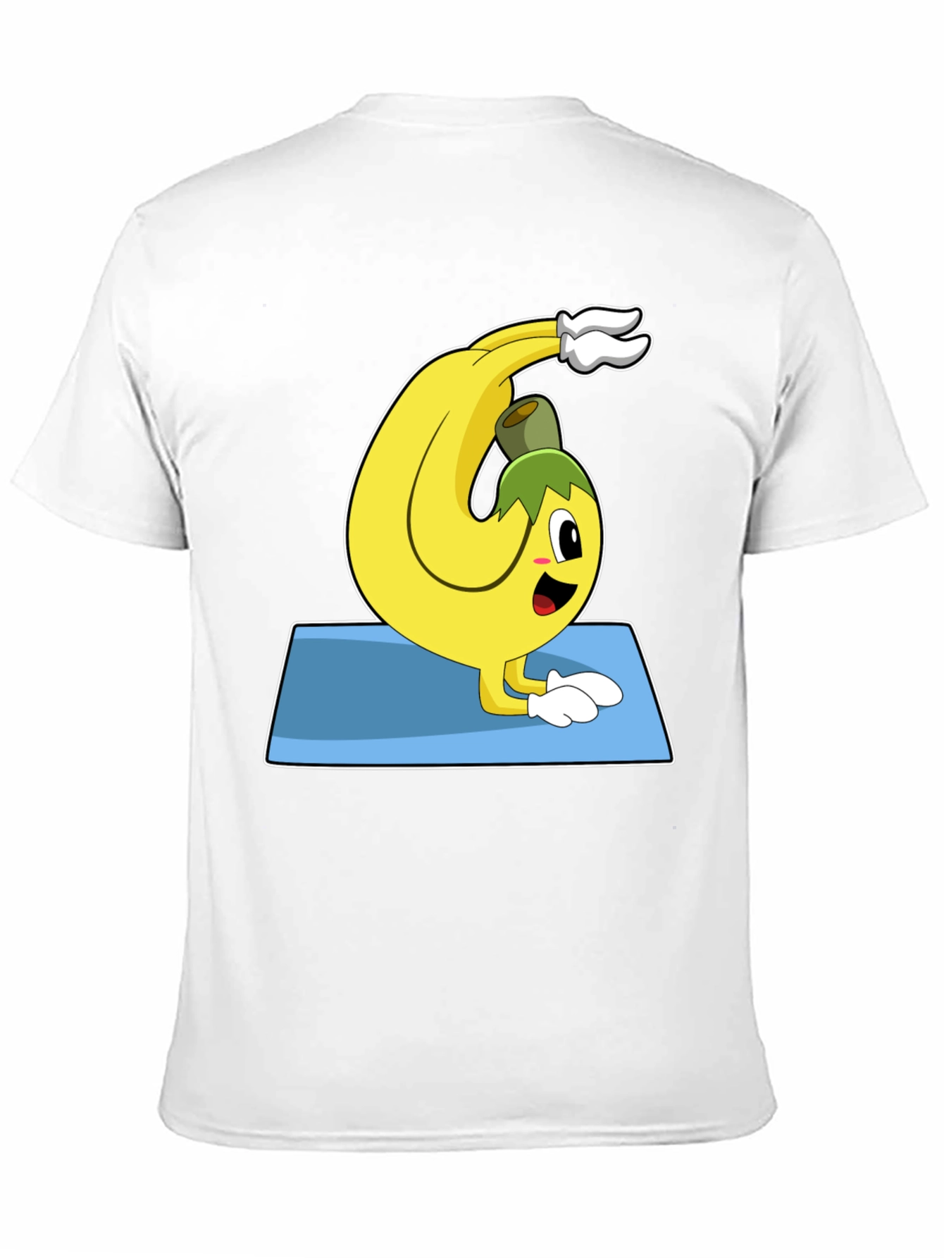 Yoga Banana T-Shirt - Black Graphic Tee