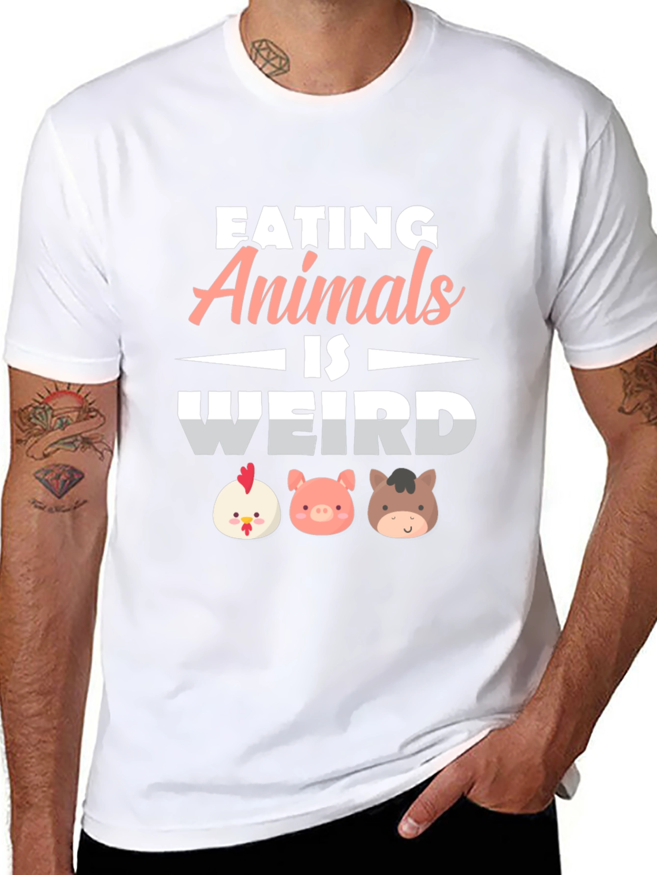 Eating Animals Is Weird T-Shirt