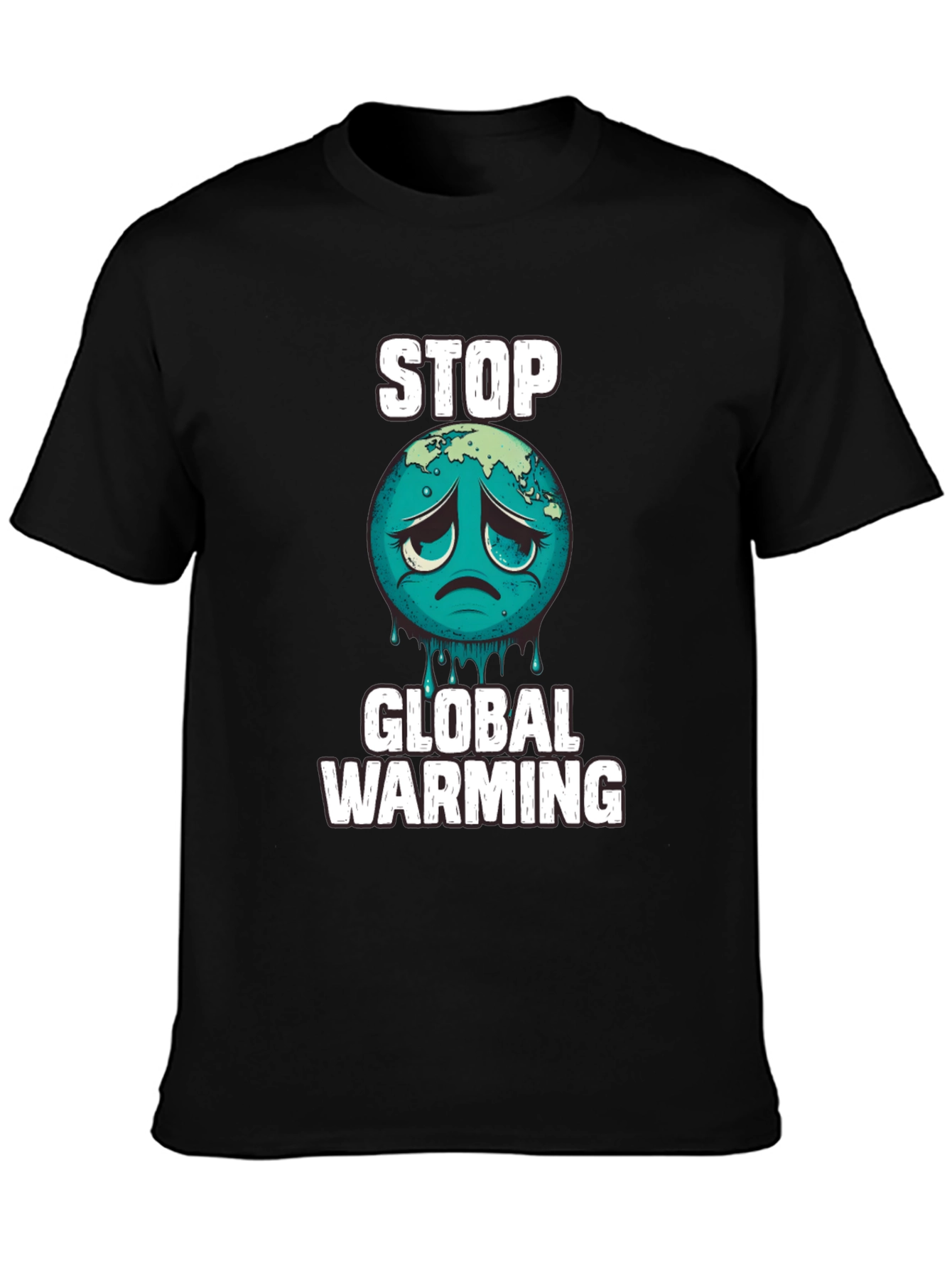 Stop Global Warming Graphic T-Shirt