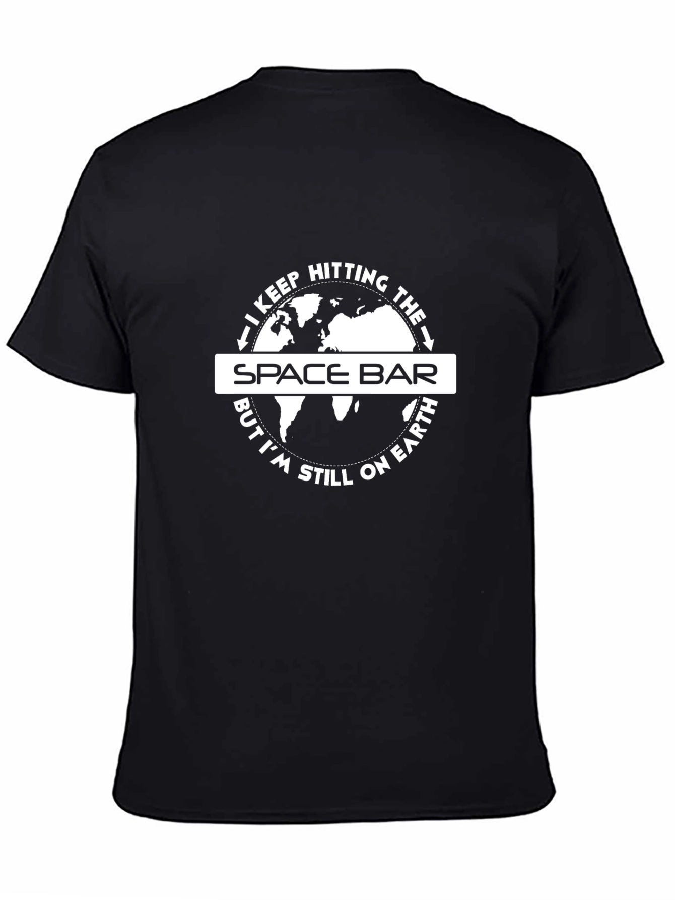 Space Bar Graphic T-Shirt - Funny Programmer Tee