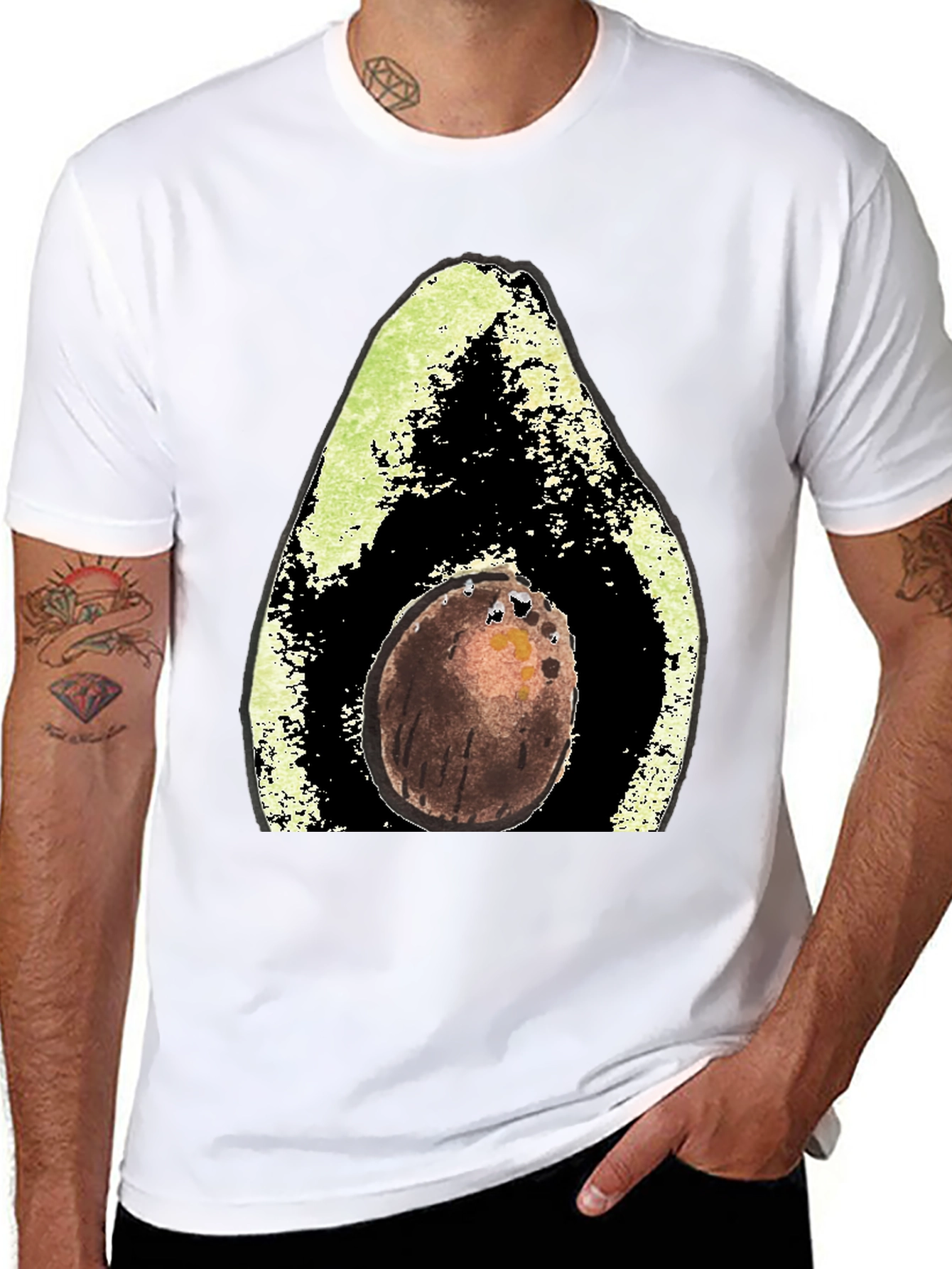 Avocado Graphic T-Shirt