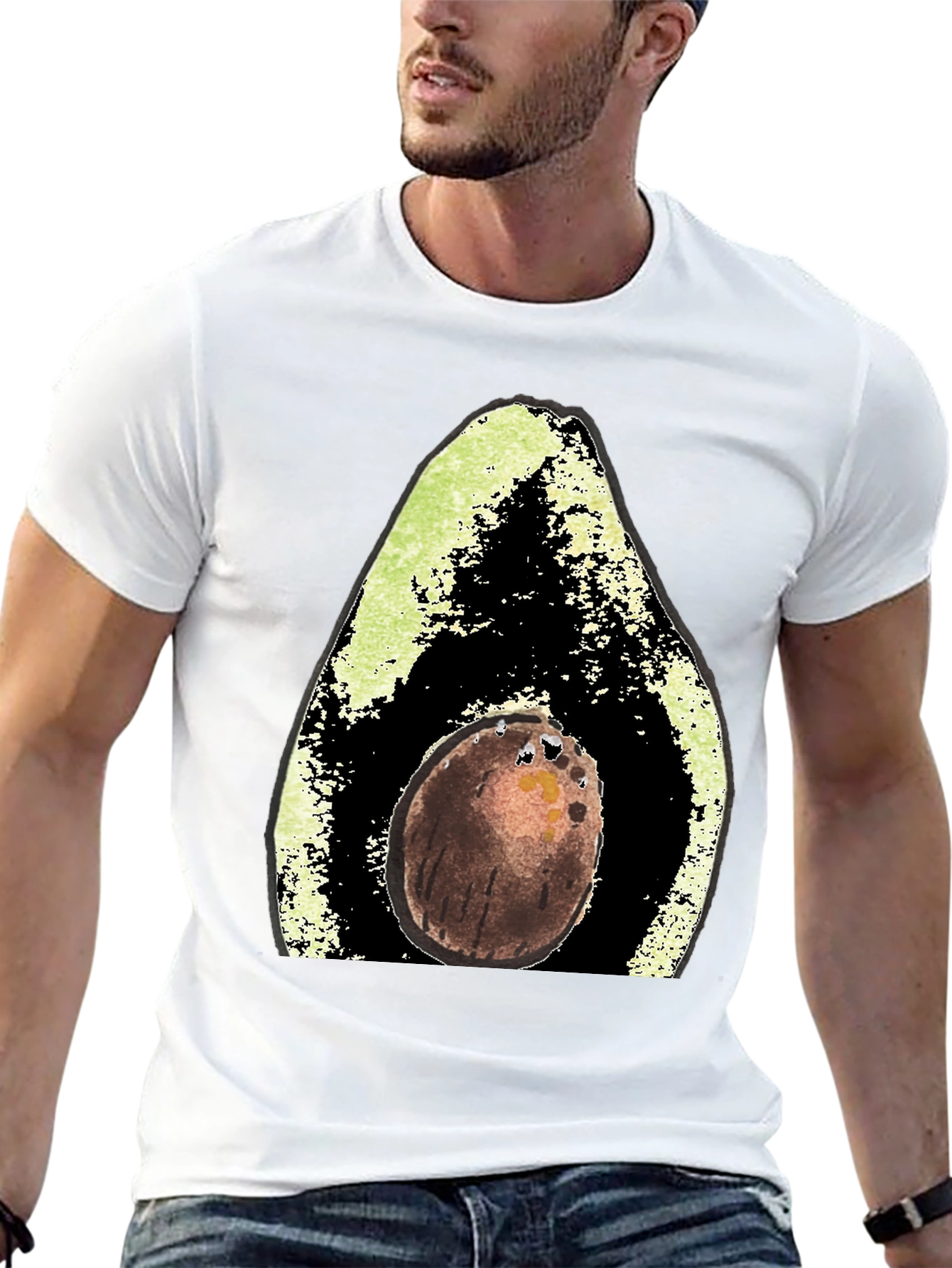 Avocado Graphic T-Shirt