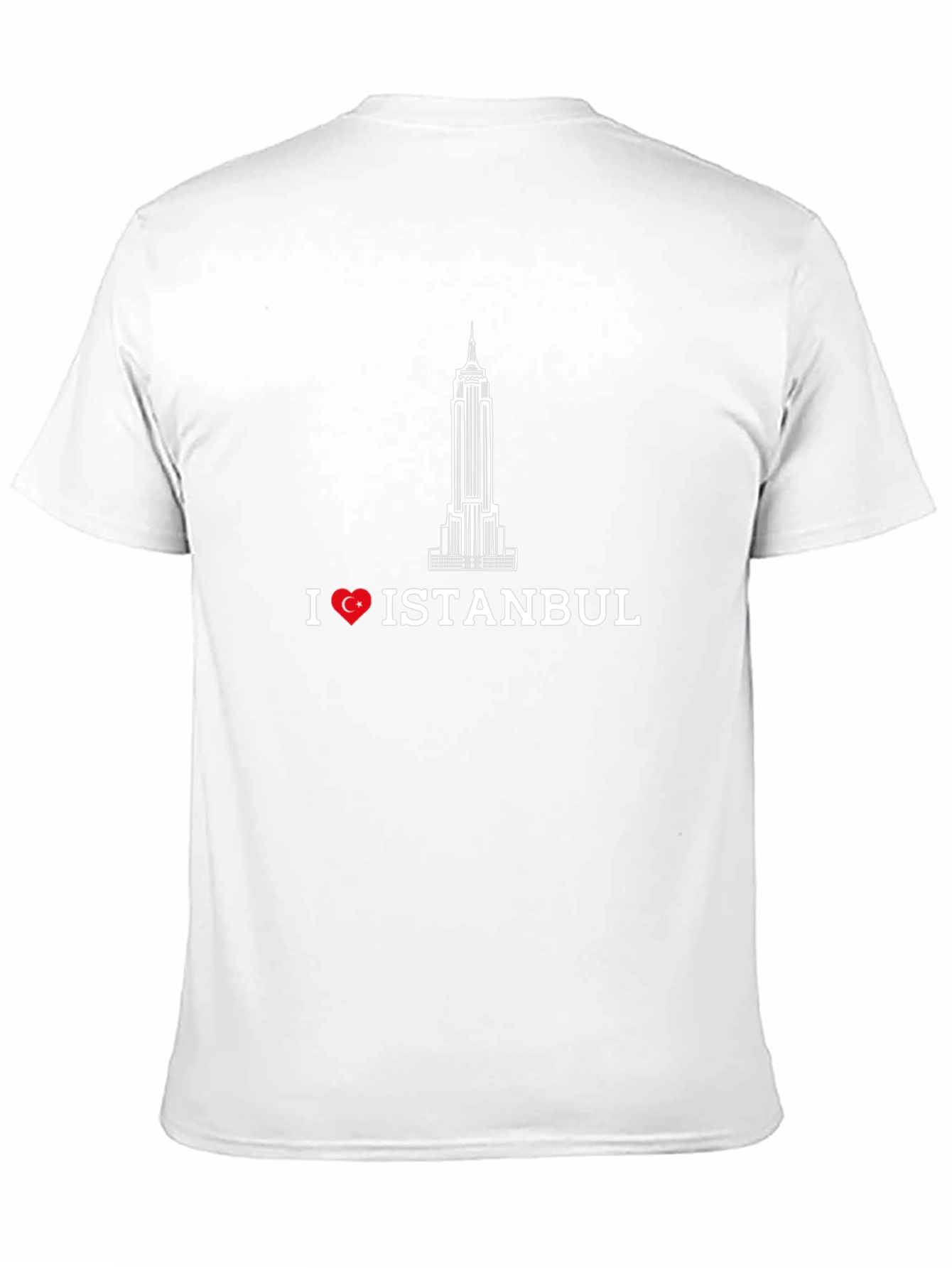 I Love Istanbul Graphic Tee - Black T-Shirt