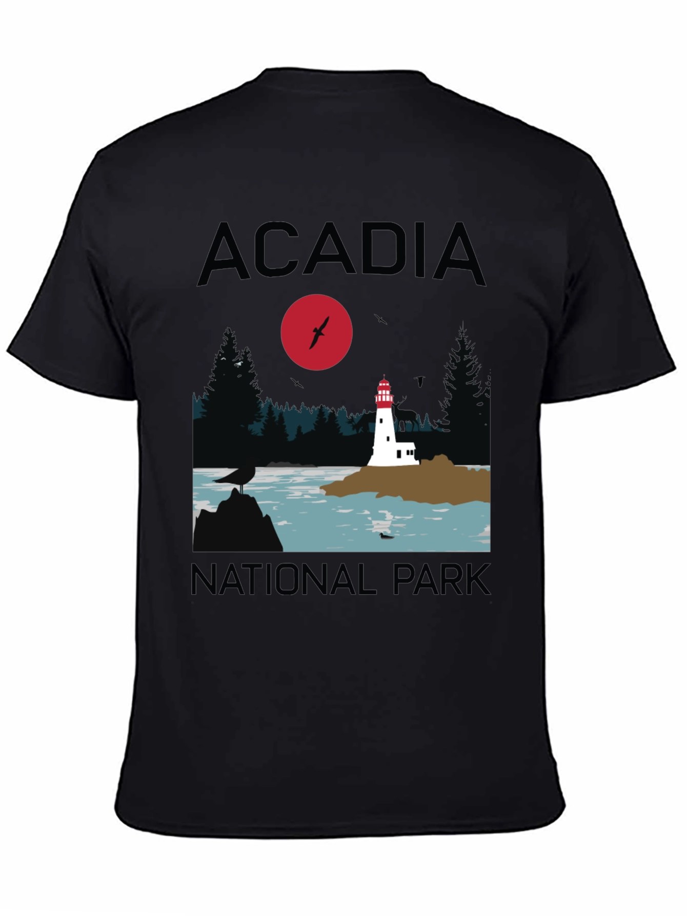 Acadia National Park Graphic T-Shirt