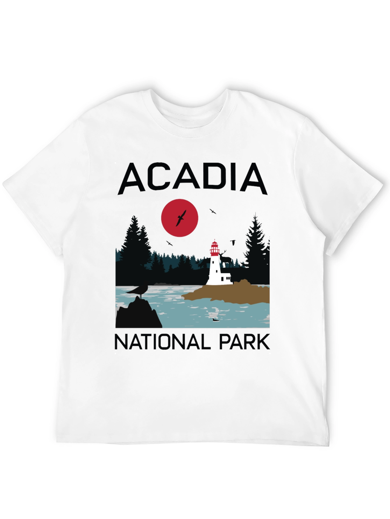 Acadia National Park Graphic T-Shirt