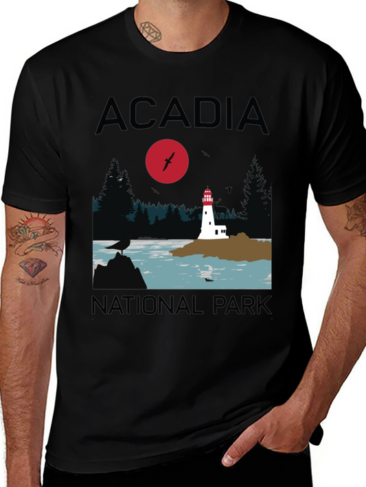 Acadia National Park Graphic T-Shirt