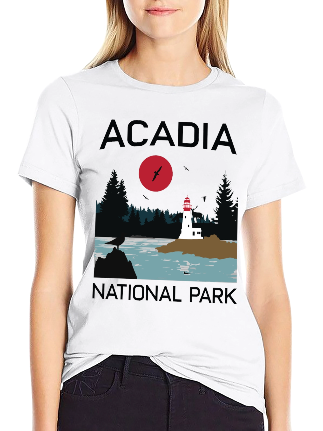 Acadia National Park Graphic T-Shirt